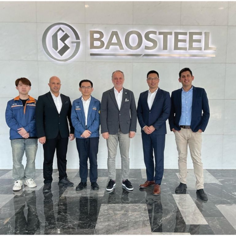 Askon Demir Visited Baosteel Group’s Shanghai Facilities