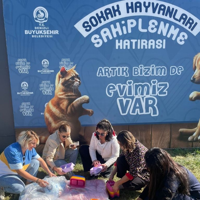 Visit to Denizli Metropolitan Municipality Animal Shelter on Animal Protection Week