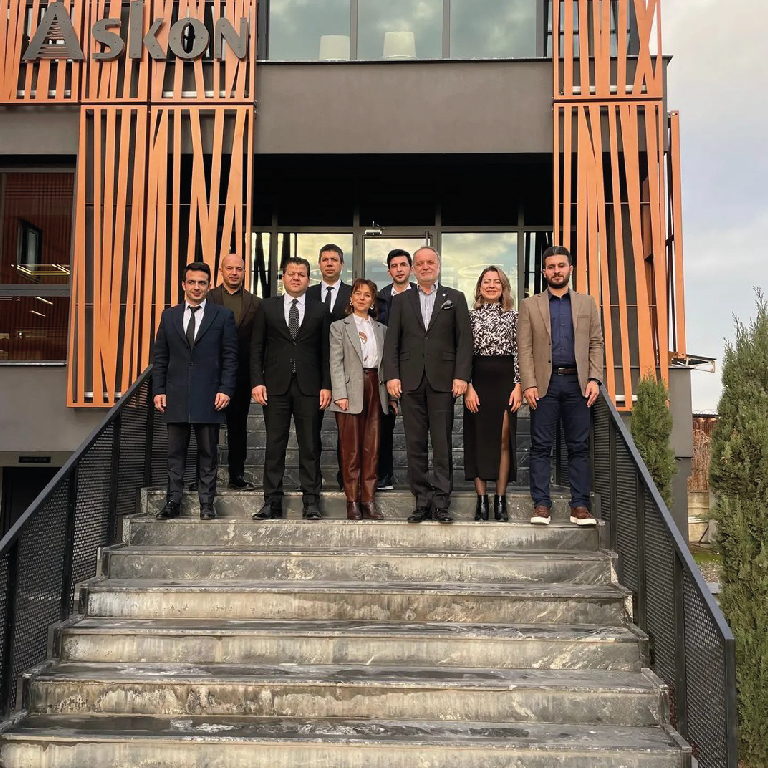 Denizli KOSGEB Director Aziz Acar and His Team Visited Askon Demir