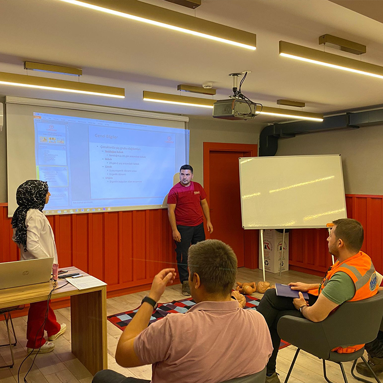 Askon Demir First Aid Training for Emergency Teams: Certificates Presented to Successful Participants
